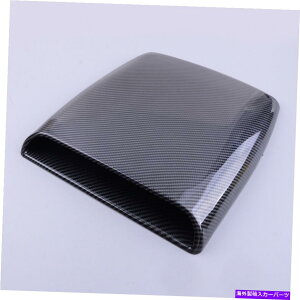 t[hxgg 3DV~[VGAt[zCt[hXN[v{lbgxgJo[ Car 3D Simulation Air Flow Decorative Intake Hood Scoop Bonnet Vent Cover