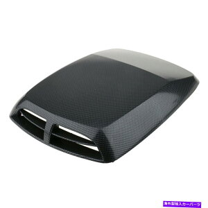 t[hxgg jo[TJ[SUVJ[{t@Co[GWGAt[t[hXN[vxgZtڒ Universal Car SUV Carbon Fiber Engine Air Flow Hood Scoop Vent Self Adhesive