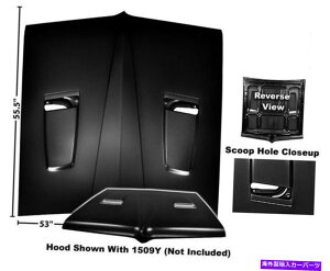 t[hxgg 1964 GTO Steel Hood Scoop Style Dynacorn 1964 GTO Steel Hood Scoop Style DynaCorn