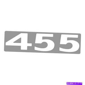 t[hxgg |eBAbNGTO 1973Xgp[gDT00192t[hXN[vfJ[ "455" For Pontiac GTO 1973 RESTOPARTS DT00192 Hood Scoop Decal "455"