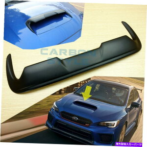 t[hxgg h̃}bgubNtgt[hXN[vgtBbgXoWRX STI 4th?? Levorg 15-19 Unpainted Matte Black Front Hood Scoop Trim Fit Subaru WRX STI 4th Levorg 15-19