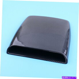 フードベントトリム ユニバーサルカーフロントレーシングスタイルエアベントフードスクープ Universal Car Front Racing Style Air Vent Hood Scoop