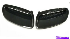 t[hxgg 2005-2006|eBAbNGTOt[hXN[vABSubNVČyALMP2245 2005-2006 Pontiac GTO Hood Scoops ABS BLACK New Reproduction PAIR LMP2245