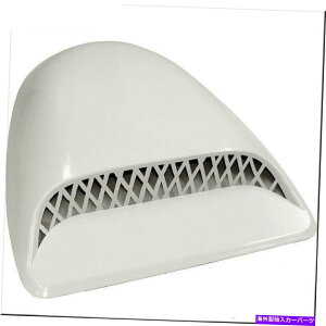 t[hxgg Ԃ̉t[hGAt[XN[vxgJo[zCg CAR ROOF HOOD AIR FLOW SCOOP DECORATION VENT COVER WHITE