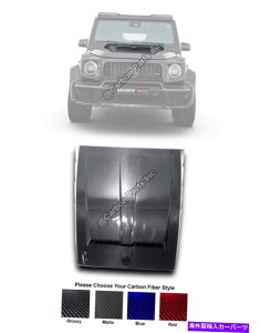 t[hxgg ZfXxcJ[{t@Co[t[hXN[vJo[uoXX^CGNXW464 W463Zbg Mercedes-Benz Carbon Fiber Hood Scoop Cover Brabus Style G-Class W464 W463 1 Set