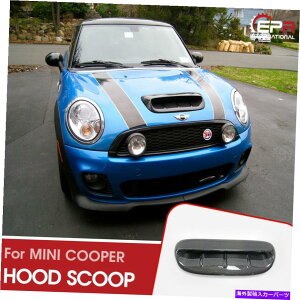 t[hxgg ~jN[p[S R53 2006^CvDGJ[{t@Co[t[hXN[vGNXeALbg For MINI COOPER S R53 2006 Type DG Carbon Fiber Glossy Hood Scoop Exterior kits