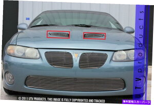 t[hxgg GTG 2004-2006|eBAbNGTO 2PC|bVI[o[Ct[hXN[vrbgOLbg GTG 2004 - 2006 Pontiac GTO 2PC Polished Overlay Hood Scoop Billet Grille Kit