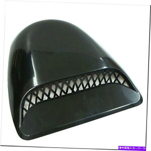 t[hxgg Ԃ̉t[hGAt[XN[vxgJo[ubN CAR ROOF HOOD AIR FLOW SCOOP DECORATION VENT COVER BLACK