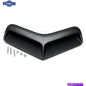 t[hxgg 65-67 GTOt[hXN[vOxgn[hEFÃS[fX^[Ɣ@\Iȑ} 65-67 GTO Hood Scoop Grille Vent Insert Non Functional with Hardware Golden Star