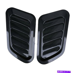 t[hxgg J[{t@Co[J[CzCXN[v^[{{lbgJo[t[hAI Carbon Fiber Car Decorative Air Flow Intake Scoop Turbo Bonnet Cover Hood AI