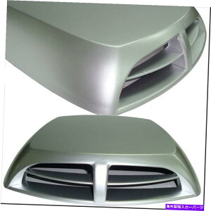 t[hxgg Ԃ̉t[hGAt[xgJo[Vo[ CAR ROOF HOOD AIR FLOW Decorative Vent Cover SILVER