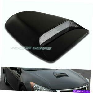 t[hxgg ubNABSvX`bN[VOGAt[zC{lbgxg^[{t[hXN[vjo[T BLACK ABS PLASTIC RACING AIR FLOW INTAKE BONNET VENT TURBO HOOD SCOOP UNIVERSAL