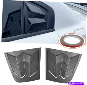 �E�B���h�E���[�o�[ 2011-2021�_�b�W�`���[�W���[ABS�u���b�N�T�C�h�E�B���h�E���[�o�[�X�N�[�v�J�o�[�x���g2PCS For 2011-2021 Dodge Charger ABS Black Side Window Louvers Scoop Cover Vent 2pcs�y���s�A���i�z