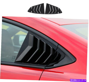 EBhE[o[ }c_6AeU2018-2021J[{t@Co[TChEBhE[o[V??b^[Jo[g For Mazda 6 Atenza 2018-2021 Carbon Fiber Side Window Louver Shutter Cover Trim