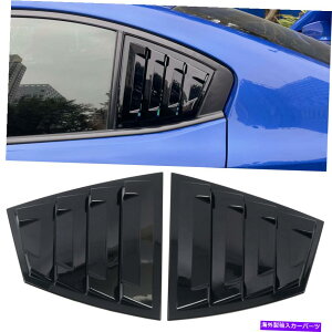 EBhE[o[ Subaru WRX / WRX STI 2015-2021p̌̂鍕AEBhE[o[V??b^[Jo[ Glossy Black Rear Window Louver Shutter Cover For Subaru WRX / WRX STI 2015-2021