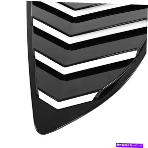 �E�B���h�E���[�o�[ 2PCS���A�T�C�h�E�B���h�E���[�o�[ABS�x���g�X�N�[�v�V�F�[�hCRV�̃J�o�[���� 2pcs Rear Side Window Louver ABS Vent Scoop Shades Cover Replacement For CRV