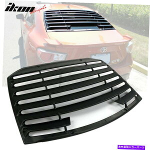 EBhE[o[ 13-20TCIFRS/XoBRZ/g^86 TX^C}bgubNAEBhE[o[ Fits 13-20 Scion FRS/Subaru BRZ/Toyota 86 T Style Matte Black Rear Window Louver