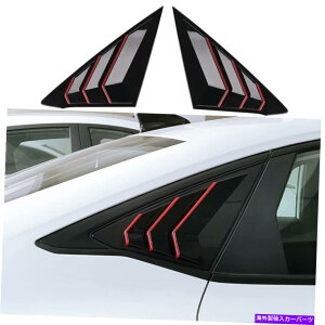 EBhE[o[ 2022Ñz_VrbN11thOXubNTChxgEBhEXN[v[o[Jo[g For 2022 Honda Civic 11th Gloss Black Side Vent Window Scoop Louver Cover Trim