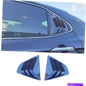 EBhE[o[ J[{t@Co[TChxgEBhEXN[v[o[Jo[g^J2018-2022̃Jo[ Carbon Fiber Side Vent Window Scoop Louver Cover 2pcs For Toyota Camry 2018-2022