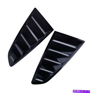 EBhE[o[ 2PCSTChxgEBhEXN[v[o[Jo[gtBbgtH[h}X^O2015 2016-2018 2pcs Side Vent Window Scoop Louver Cover Trim Fits Ford Mustang 2015 2016-2018
