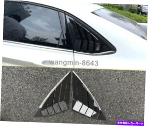 EBhE[o[ VW Jetta MK7 2019 2xJ[{t@Co[X^CTChxgEBhEXN[v[o[gp For VW Jetta Mk7 2019 2X Carbon Fiber Style Side Vent Window Scoop Louver Trim