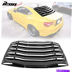 EBhE[o[ 13-20TCIFRS/XoBRZ/g^86AEBhE[o[OXubN Fits 13-20 Scion FRS/Subaru BRZ/Toyota 86 Rear Window Louver Gloss Black