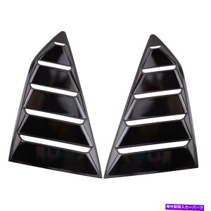 EBhE[o[ V{[J}2016-2021ɓKubNTChNH[^[EBhE[o[CoCU[ Black Side Quarter Window Louver Vent Visor Fit For Chevrolet Camaro 2016-2021