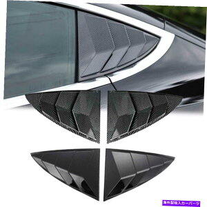 EBhE[o[ 2PCSTChxgEBhEXN[v[o[geXf3 2017-2021 2018 2019 20 2pcs Side Vent Window Scoop Louver Trim For Tesla Model 3 2017-2021 2018 2019 20