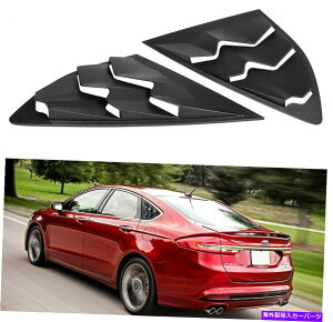 EBhE[o[ TChEBhE[o[TVF[hJo[2013N?2020tH[ht[WABS 2PC Side Window Louvers Sun Shade Cover Vent For 2013~2020 Ford Fusion ABS 2PC