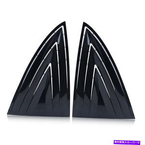 EBhE[o[ 2xRearEBhE[o[V??b^[Jo[geXf3 2018-19hɓKĂ܂ 2xRear Window Louver Shutter Cover Trim Fit For Tesla Model 3 2018-19 Waterproof