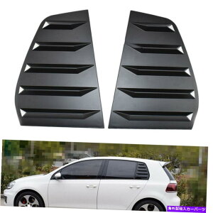 EBhE[o[ 1yAAhATChxgEBhEXN[v[o[gVWStMK7 2014-2019ɃtBbg 1Pair Rear Door Side Vent Window Scoop Louver Trim Fit For VW Golf MK7 2014-2019
