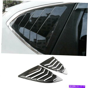 EBhE[o[ z_CR-V 2017-2022J[{t@Co[ATChEBhENH[^[[o[Jo[gp For Honda CR-V 2017-2022 Carbon Fiber Rear Side Window Quarter Louver Cover Trim