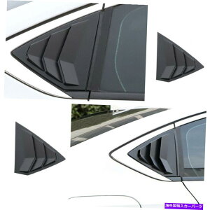 EBhE[o[ TChEBhE[o[V??b^[Jo[rCbN[K2017-2020̂߂̃g}bgubN2PC Side Window Louver Shutter Cover Trim Matte Black 2PCS For Buick Regal 2017-2020