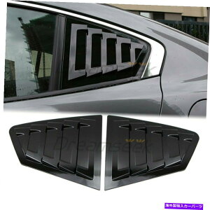 ウィンドウルーバー マツダのサイドウィンドウルーバーカバー3アクセラセダン2019 2020 2021光沢のある黒 Side Window Louver Cover for Mazda 3 Axela Sedan 2019 2020 2021 Glossy Black