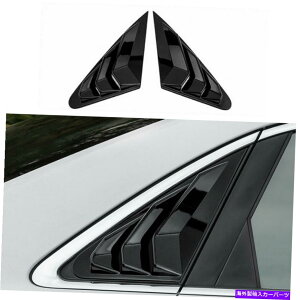 EBhE[o[ AEfBA4 2017-2021 ABSubNTChxgEBhEXN[v[o[Jo[g2PCɓKĂ܂ Fit For Audi A4 2017-2021 ABS Black Side Vent Window Scoop Louver Cover Trim 2PC