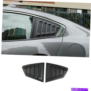 EBhE[o[ ubNTChxgEBhEXN[v[o[Jo[g}c_3ANZ2020-2022 Black Side Vent Window Scoop Louver Cover Trim 2pcs For Mazda 3 Axela 2020-2022