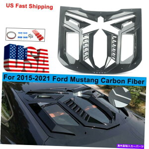 �E�B���h�E���[�o�[ �t�H�[�h�}�X�^���OGT�V�F���r�[GT500�E�B���h�E���[�o�[�u���b�N�}���o�X�^�C���̃J�[�{���J���[ Carbon Color For Ford Mustang GT Shelby GT500 Window Louver Black Mamba Style�y���s�A��
