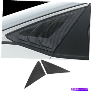 EBhE[o[ J[{t@Co[ATChEBhENH[^[[o[Jo[2022z_VrbN11 Carbon Fiber Rear Side Window Quarter Louver Cover 2pc For 2022 Honda Civic 11Th