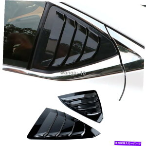 EBhE[o[ NTXES250/300H 2018 2019̖邢TChxgEBhE[o[g Bright black Side Vent Window Scoop Louver Trim For Lexus ES250/300h 2018 2019
