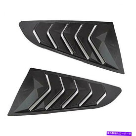 ウィンドウルーバー Muniraterブラックサイドウィンドウルーバーサンシェードシールド2015-202の交換... munirater Black Side Window Louvers Sun Shade Shield Replacement for 2015-202...