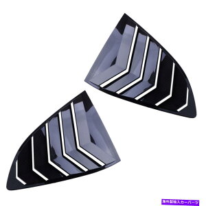 EBhE[o[ 2PCSJ[{t@Co[X^CTChAEBhEVb^[[o[gz_CR-VɃtBbg 2pcs Carbon Fiber Style Side Rear Window Shutter Louver Trim Fit for Honda CR-V