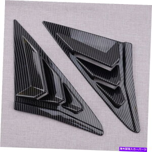 EBhE[o[ 2PCSAEBhEVb^[[o[Jo[tBbgz_VrbNnb`obN2017-2020 2pcs Rear Window Shutter Louver Cover Fit for Honda Civic Hatchback 2017-2020