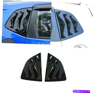 EBhE[o[ TChEBhE[o[V??b^[Jo[gz_tBbgWY2014-2020p black Side Window Louver shutter Cover trim 2pcs For Honda Fit Jazz 2014-2020