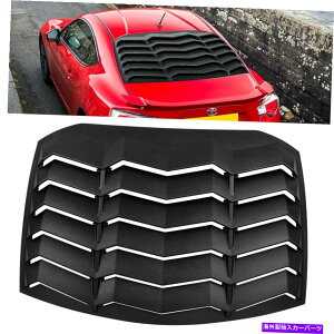 EBhE[o[ AEBhE[o[AuX}bgubN2012-2020XoBrz/TCIFR-S/g^GT Rear Window Louver ABS Matte Black for 2012-2020 Subaru BRZ/Scion FR-S/Toyota GT