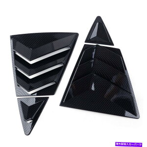 EBhE[o[ g^J[19-20ubNABSNH[^[[o[Jo[xgTChEBhEa3ɂ҂ Fit For Toyota Corolla 19-20 Black ABS Quarter Louver Cover Vent Side Window A3