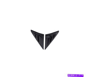 EBhE[o[ }bgubNTChxgEBhEXN[v[o[2PCz_VrbNnb`obN2017-2021 Matt Black Side Vent Window Scoop Louver 2pc For Honda Civic Hatchback 2017-2021