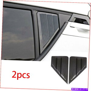 EBhE[o[ 2017-2020g^C-HR CHR CHR 2XJ[{t@Co[TChxgEBhEXN[v[o[g 2017-2020 For Toyota C-HR CHR 2X Carbon Fiber Side Vent Window Scoop Louver Trim