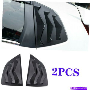 EBhE[o[ z_tBbgWY2014-2020}bgubNTChEBhE[o[V??b^[g2PCS For Honda Fit Jazz 2014-2020 Matte black Side Window Louver shutter trim 2pcs