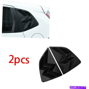 EBhE[o[ 2014-2020̃z_tBbgWY}bgubNTChEBhE[o[V??b^[g2PCS For 2014-2020 Honda Fit Jazz Matte black Side Window Louver shutter trim 2pcs