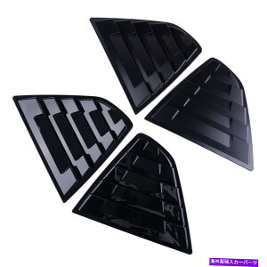EBhE[o[ g^J18-19 4DANH[^[plEBhETCh[o[xgubNɓKĂ܂ Fit for Toyota Camry 18-19 4D Rear Quarter Panel Window Side Louvers Vent Black